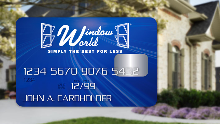 Window World Financing - Credit Card