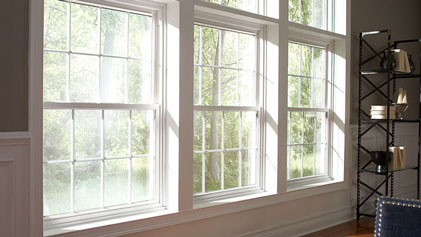 Window World double hung windows.