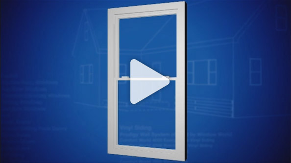 locating double hung window serial number
